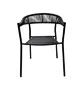 2 Pack PE Wicker Garden Relax Chair